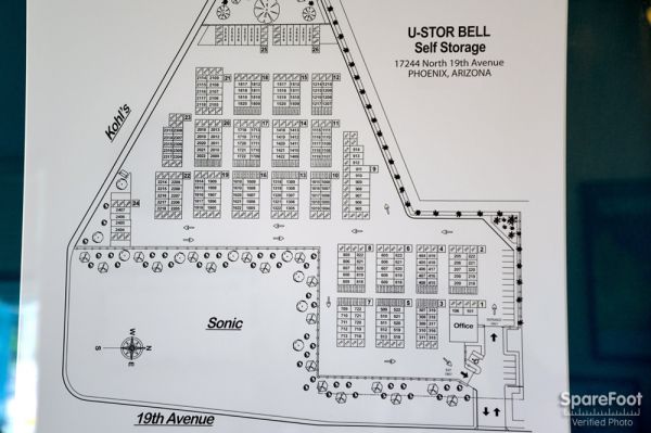 U-Stor Self Storage - Bell - 17244 North 19th Avenue