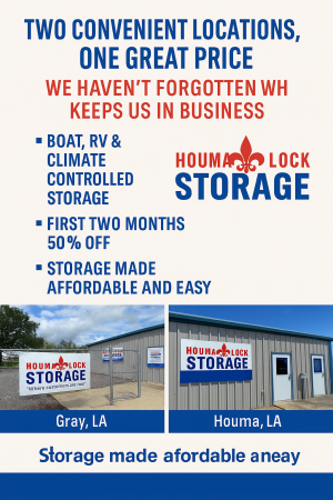 Houma Lock Storage - 1796 Grand Caillou Rd