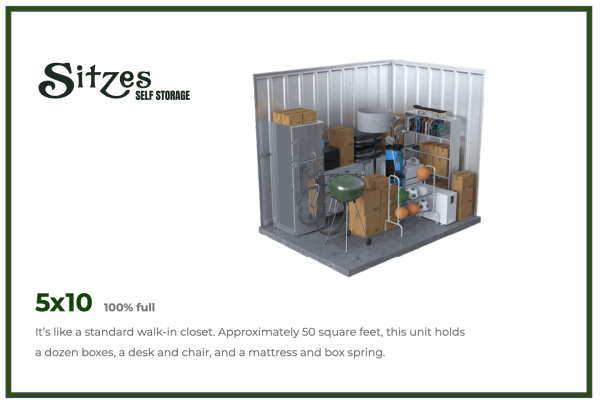 Sitzes Self Storage - Hickory Street - 1325 Hickory Street