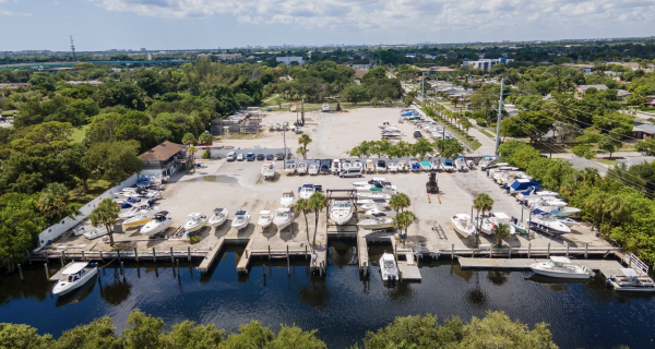 Mizner Marina 24/7 Boat Storage & PRIVATE BOAT RAMP on site - 790 Northwest 1st Avenue