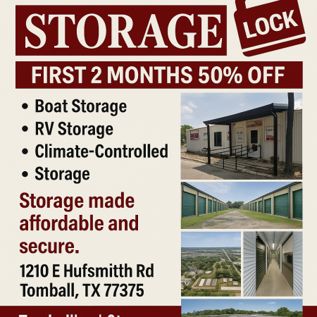 Tomball Lock Storage - 1210 East Hufsmith Road