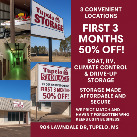 Tupelo Lock Storage - 904 Lawndale Drive