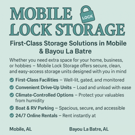 Mobile Lock Storage - Wintzell - 12986 Wintzell Avenue