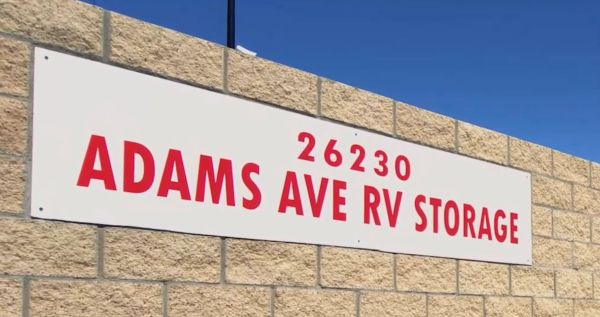 Adams Ave RV Storage - 26230 Adams Avenue