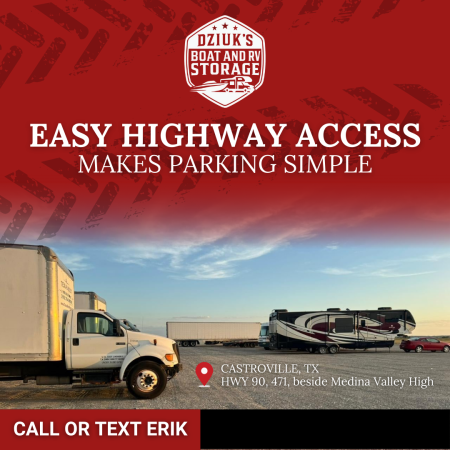 Dziuk's Boat & RV Storage - 8865 Farm to Market Road 471